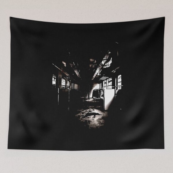 Item preview, Scary Subway Wagon - Stylized Photograph designed and sold by Dator.