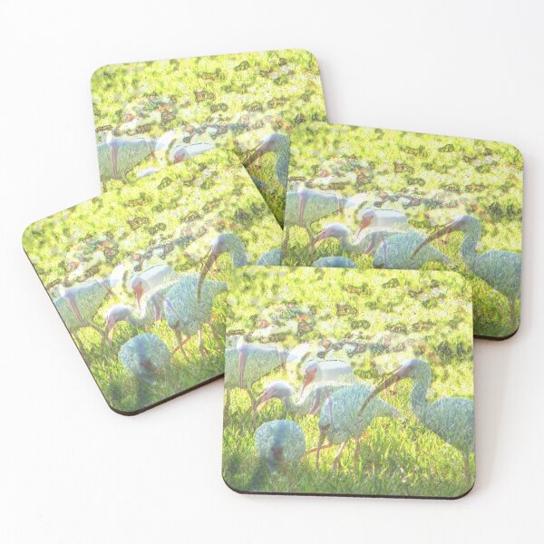 Item preview, Illusionary Ibis Flock designed and sold by kristalcurt.