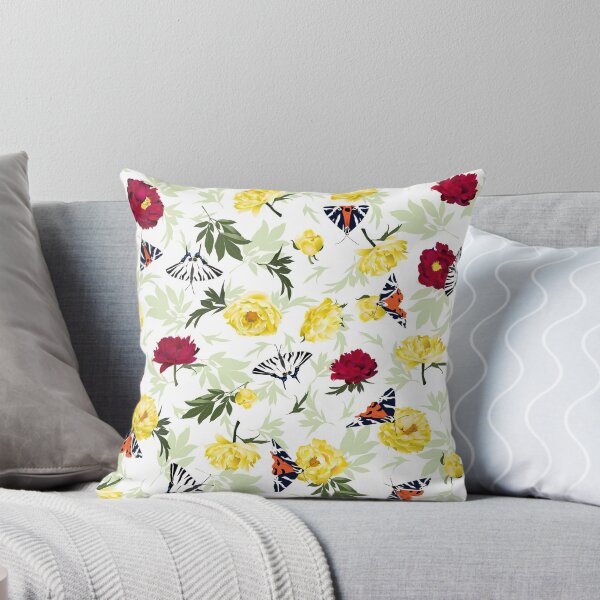 Item preview, Peonies & Butterflies designed and sold by kobyakov.