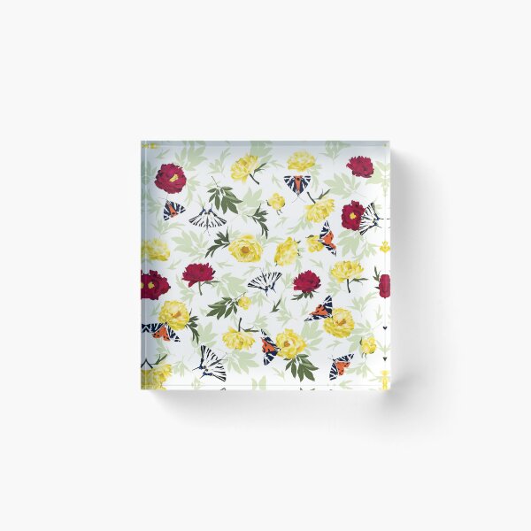 Item preview, Peonies & Butterflies designed and sold by kobyakov.