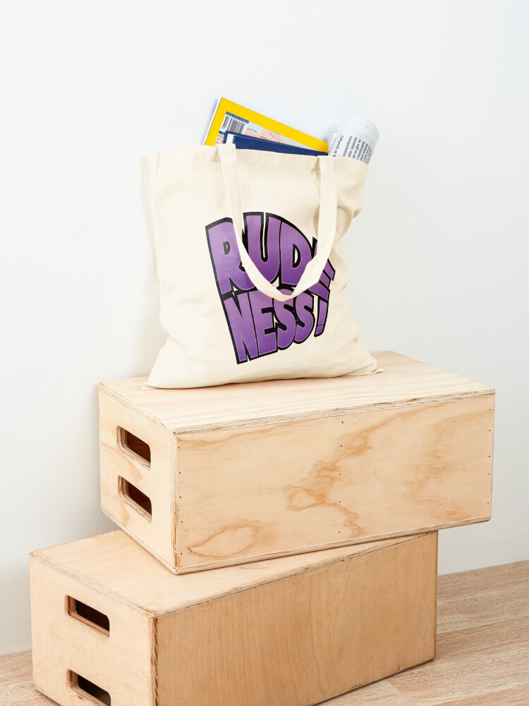 Alternate view of Rudeness Logo Tote Bag