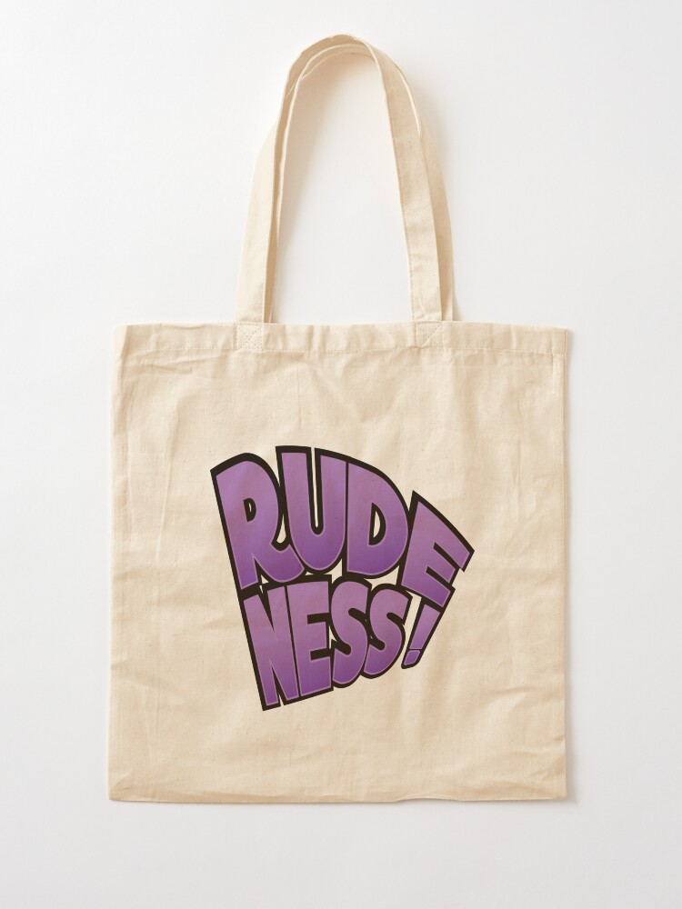 Alternate view of Rudeness Logo Tote Bag