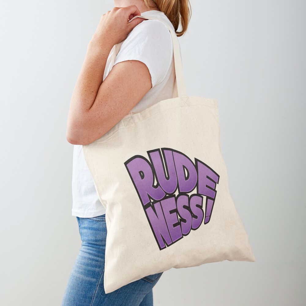 Rudeness Logo Tote Bag