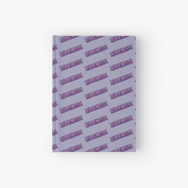 Rudeness Logo, v.2 Hardcover Journal