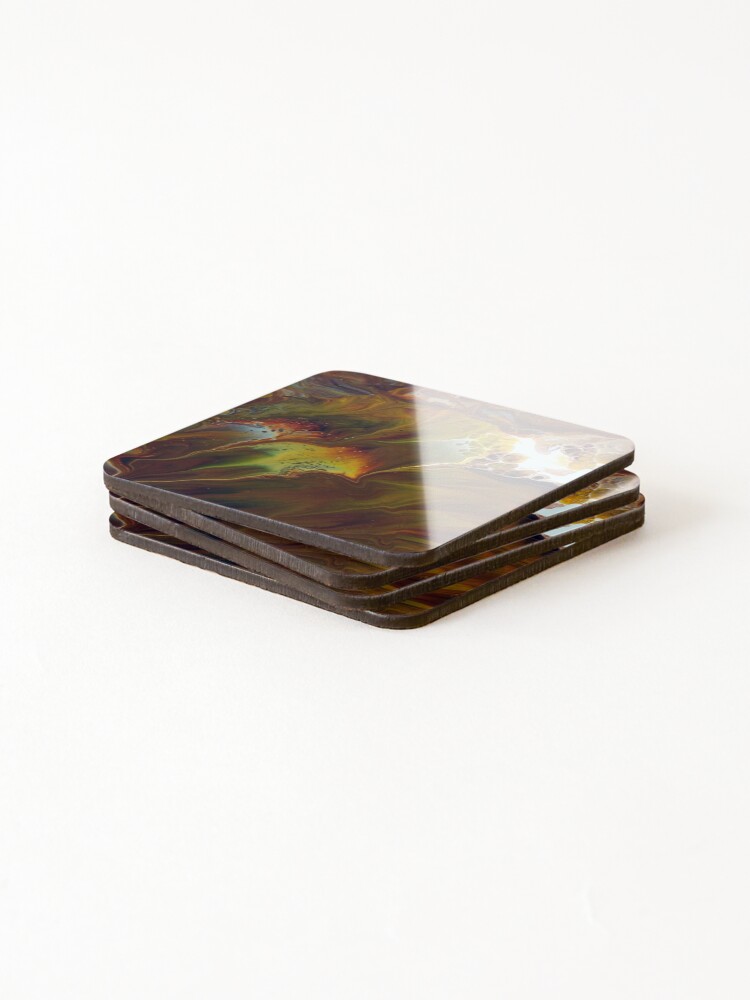 Alternate view of Pyroclastic Flow Coasters (Set of 4)