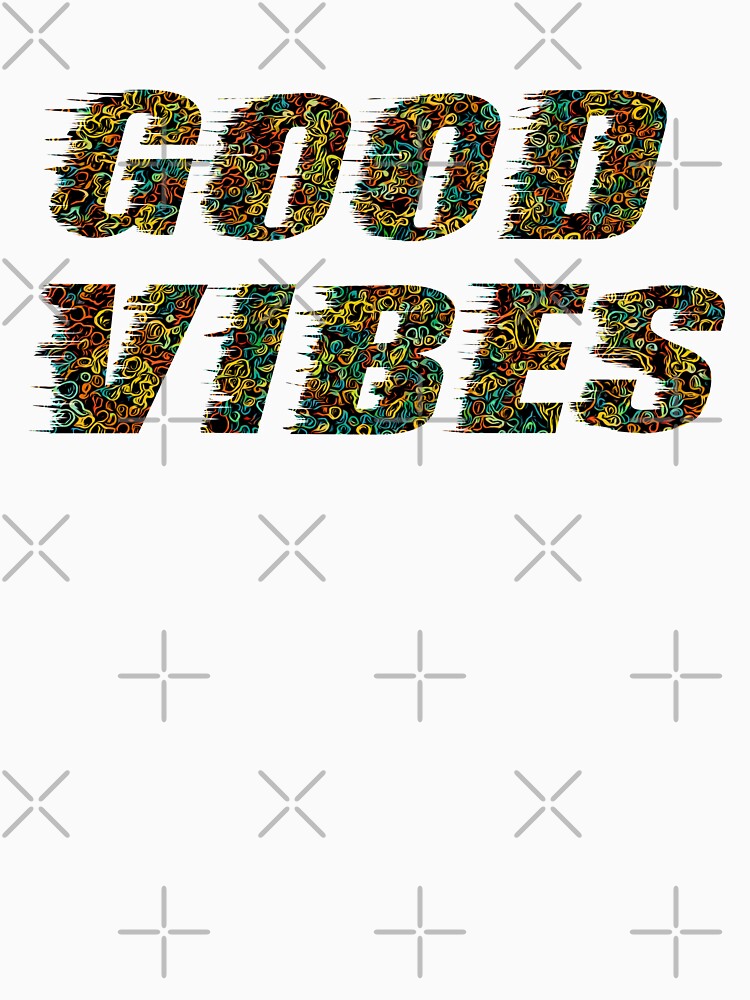 Good Vibes Abstract Retro by planet-eye