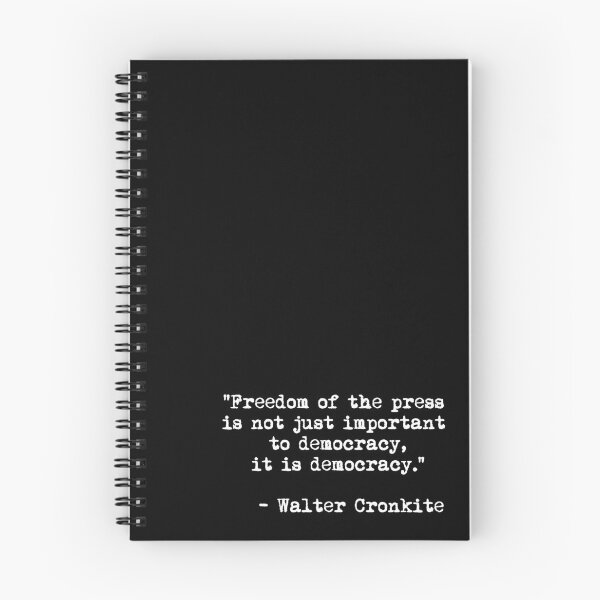 Item preview, Freedom of the press is not just important to democracy, it is democracy. designed and sold by Thelittlelord.