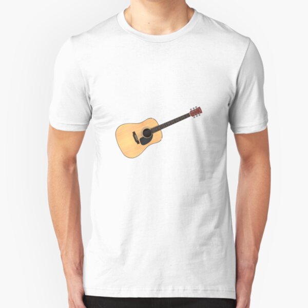 Acoustic Guitar Slim Fit T-Shirt