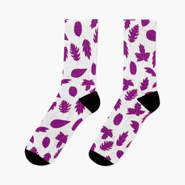 Item preview, Leaves Pattern - Purple and Red designed and sold by A2Gretchen.