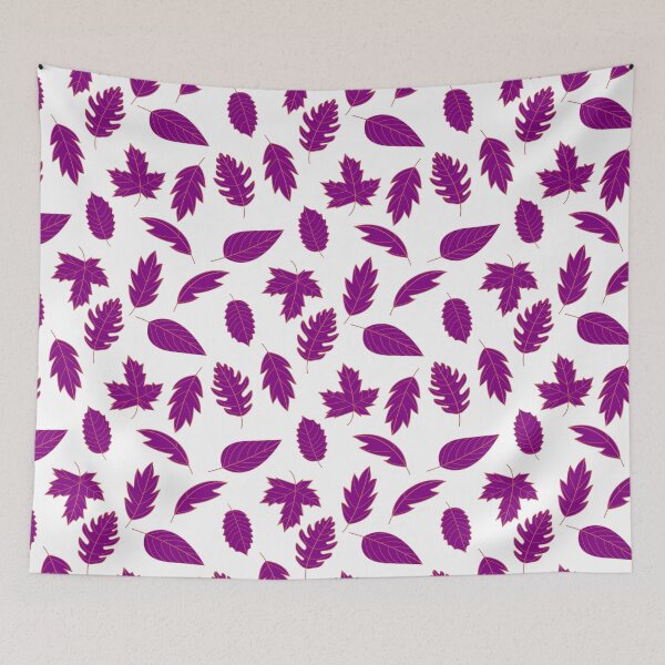 Item preview, Leaves Pattern - Purple and Red designed and sold by A2Gretchen.