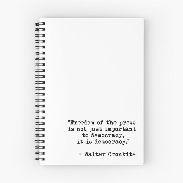 Item preview, Freedom of the press is not just important to democracy, it is democracy. designed and sold by Thelittlelord.