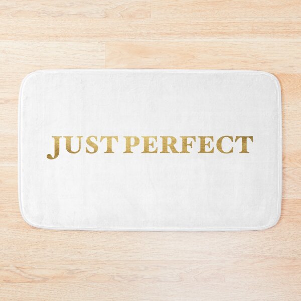 Item preview, "Just Perfect" Typography Art designed and sold by Elenia Design.