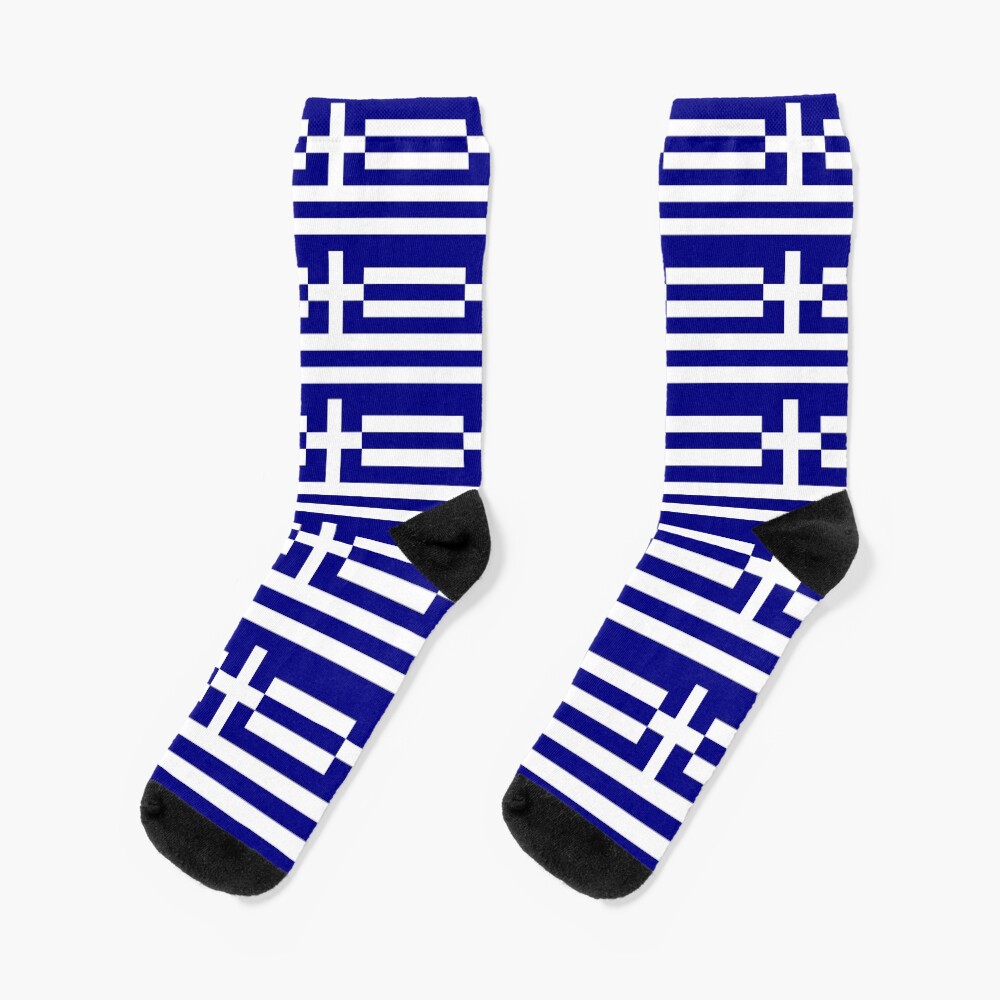 "Greece flag " Socks for Sale by Redbubble