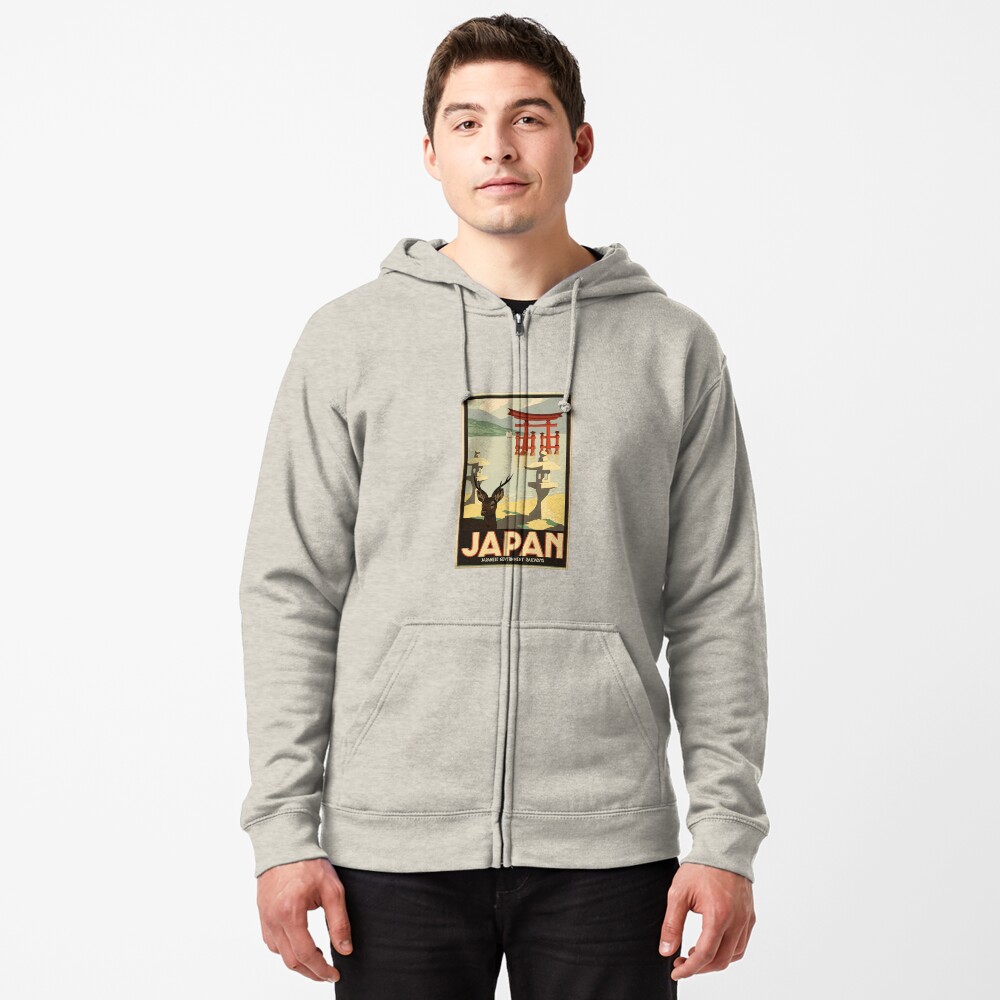 Vista previa del artículo con la obra «Sudadera con capucha y cremallera», diseñado y vendido por SuperPayce.