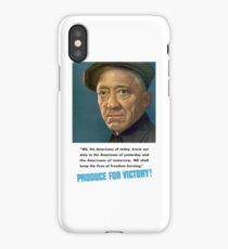 Produce For Victory -- WW2 iPhone Case