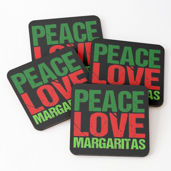Item preview, Peace Love Margaritas designed and sold by Epic Love Designs.