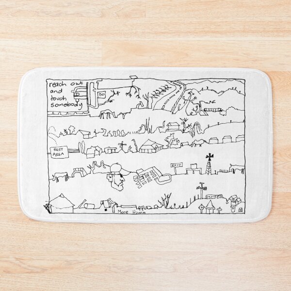 Item preview, Travelling Series - Long Roads of Intimacy (Black Ink) designed and sold by Annie Edney.