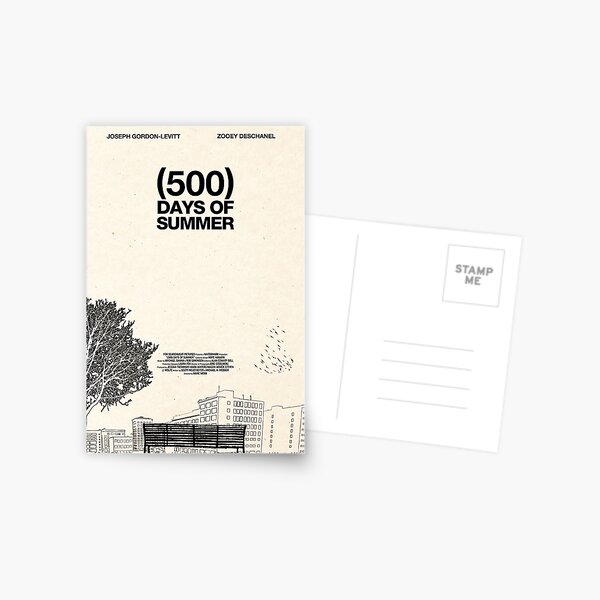 (500) Days of Summer Postcard