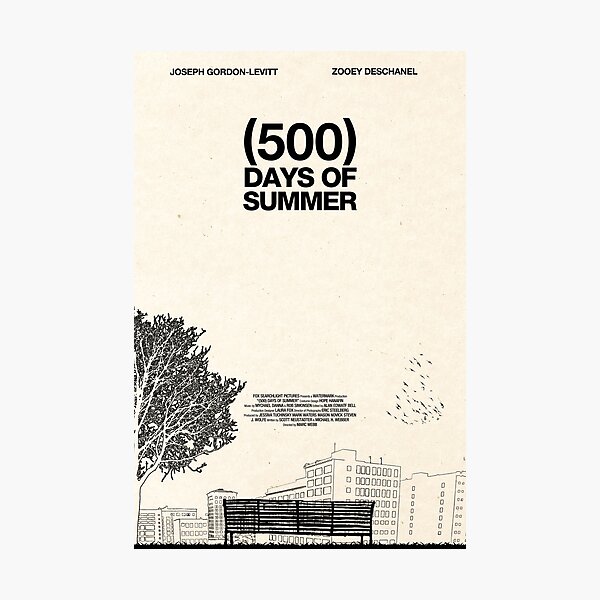 (500) Days of Summer Photographic Print