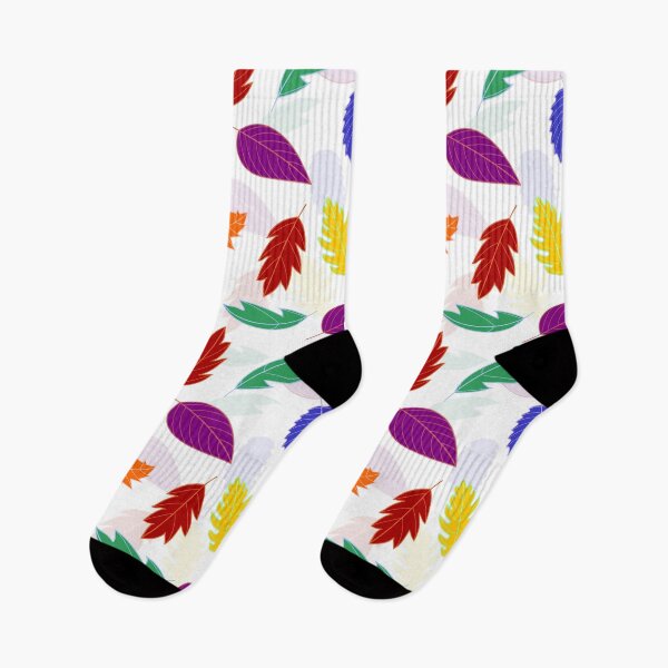Item preview, Leaves Pattern - Bold Colors with Pale Colors Behind designed and sold by A2Gretchen.