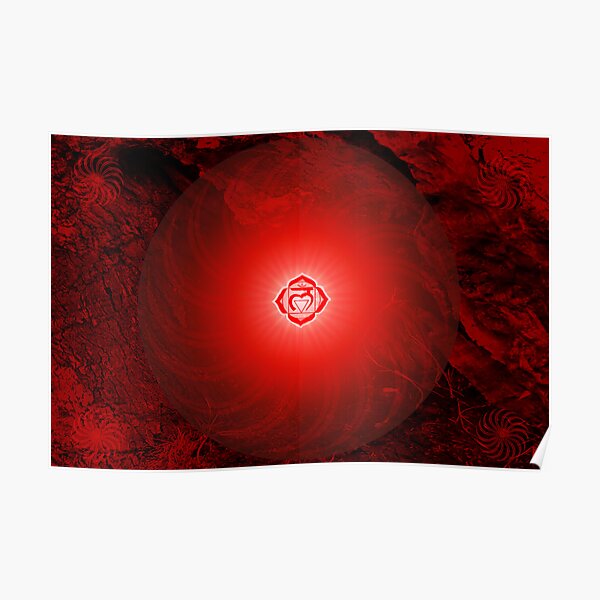 Base Chakra ~ Red ~ Mulahadra ~ Male Poster
