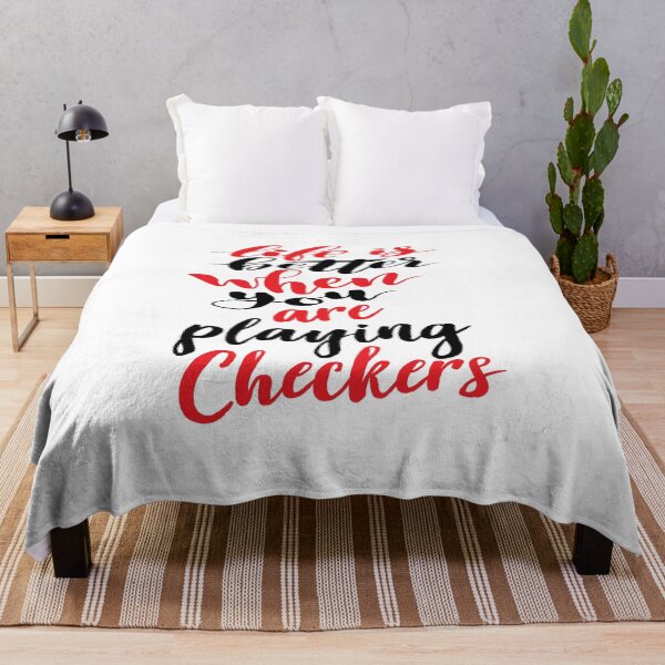 Item preview, Life Is Better When You Are Playing Checkers designed and sold by ProjectX23.
