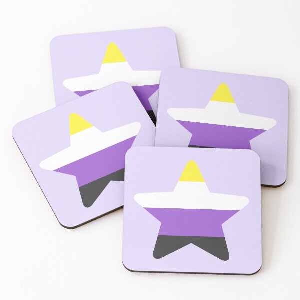 Item preview, Non-binary Pride Star designed and sold by SimplyPride.