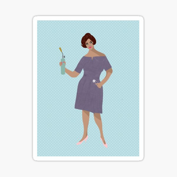 Murder Party Madge--Blowtorch Sticker