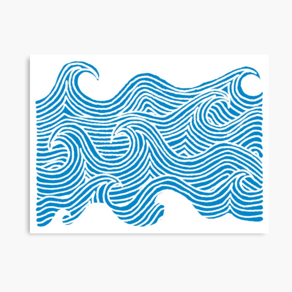 ocean wave line