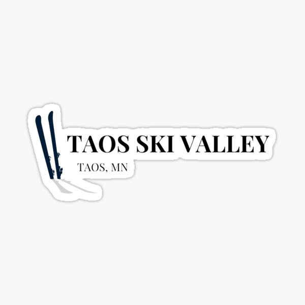 Ski Resort New Mexico Skiing Burton Taos Angel Fire Ski Sticker