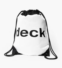 deck Drawstring Bag