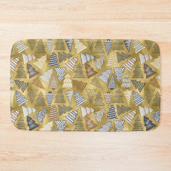 Item preview, Tree Pattern on Gold Glimmer Background designed and sold by machare.