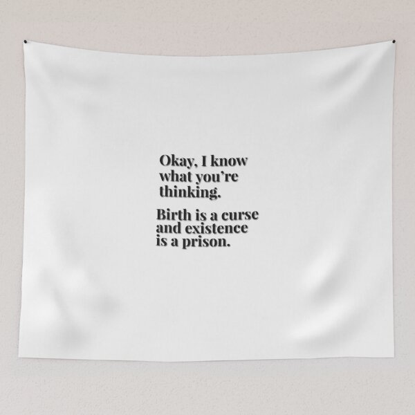 Item preview, The Good Place Birth is a Curse in Bold designed and sold by Bessy.