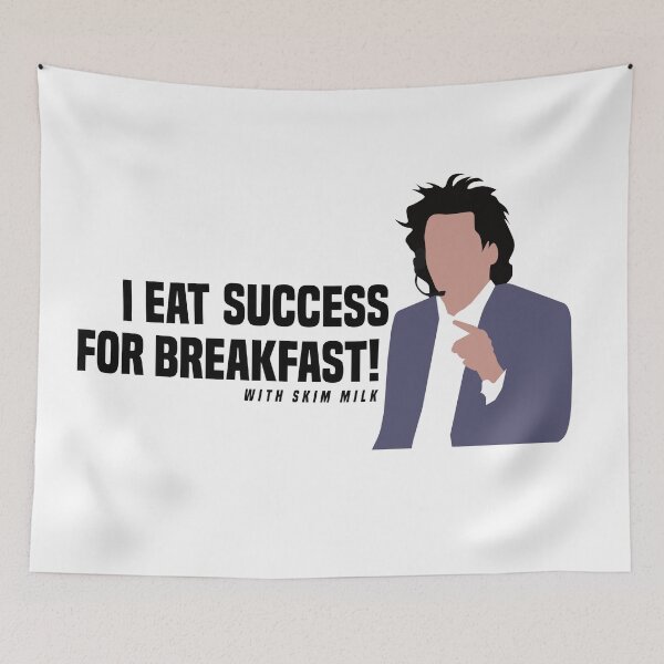 Item preview, I Eat Success for Breakfast! With Skim Milk  designed and sold by calliew1217.