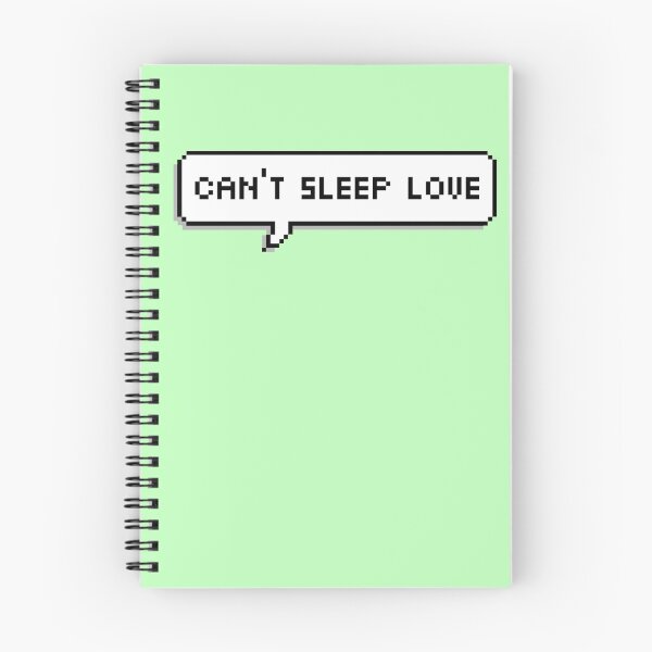 Item preview, Can't Sleep Love Speech Bubble designed and sold by BetaInProgress.