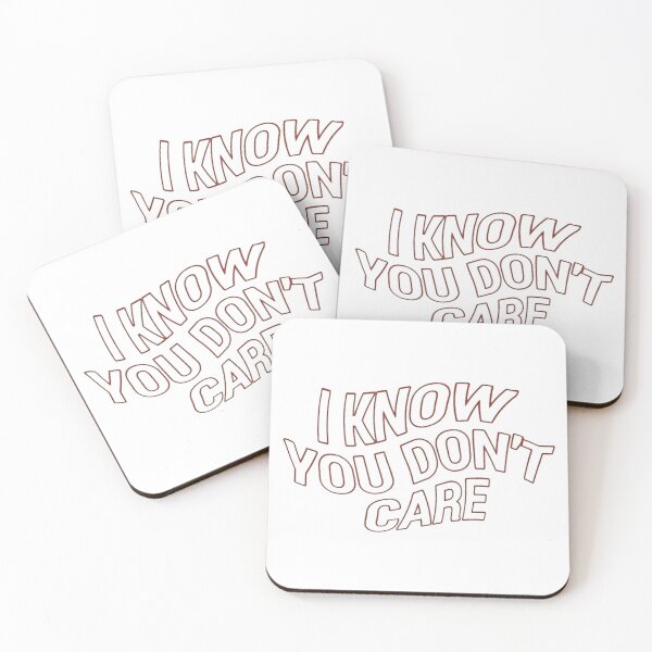 Item preview, i know u don't care designed and sold by twinksehun.