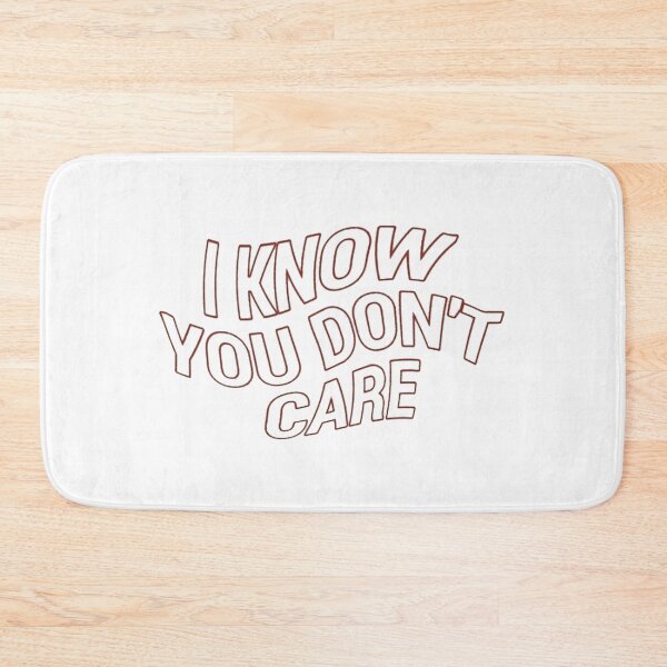 Item preview, i know u don't care designed and sold by twinksehun.