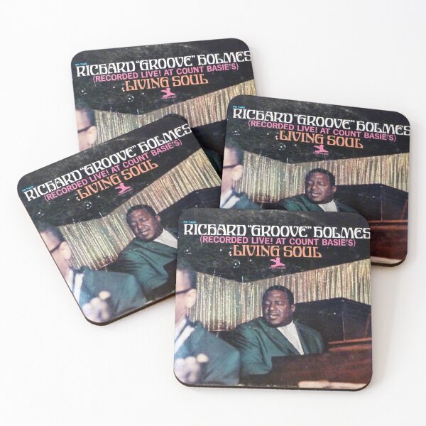 Item preview, Richard "Groove" Holmes ‎– Living Soul, Hard Bop, Soul-Jazz, organ designed and sold by Vintaged.