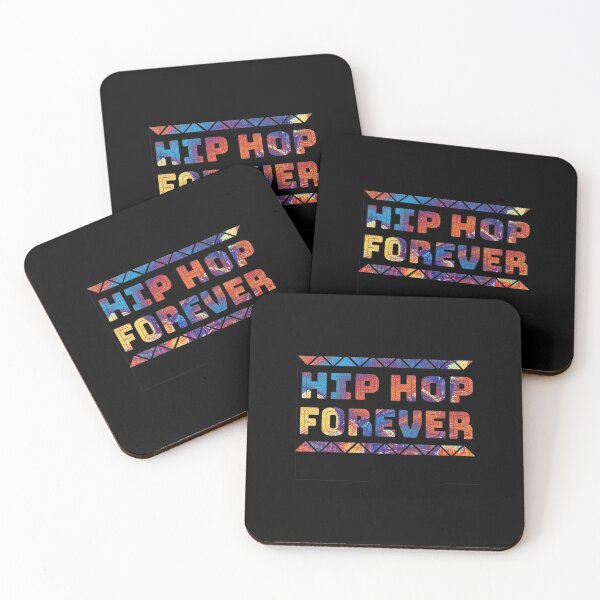 Item preview, Hip Hop forever African Print white text designed and sold by Scoopivich.
