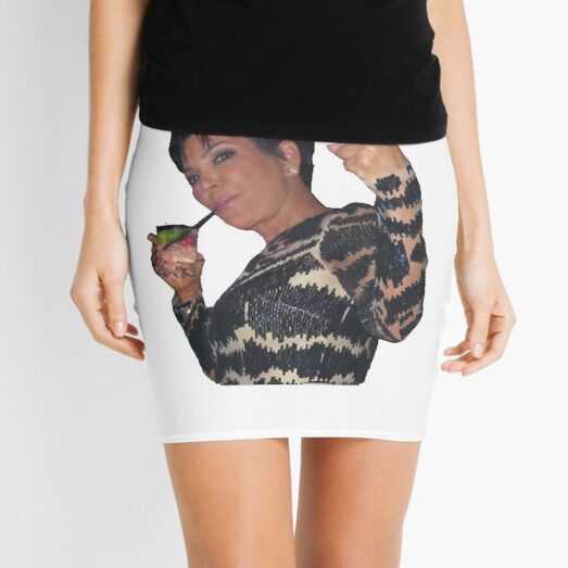 Kris Jenner Mini Skirts Redbubble 