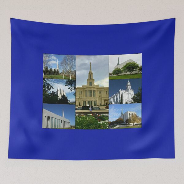 Item preview, Houses of Worship Collage designed and sold by BlueMoonRose.
