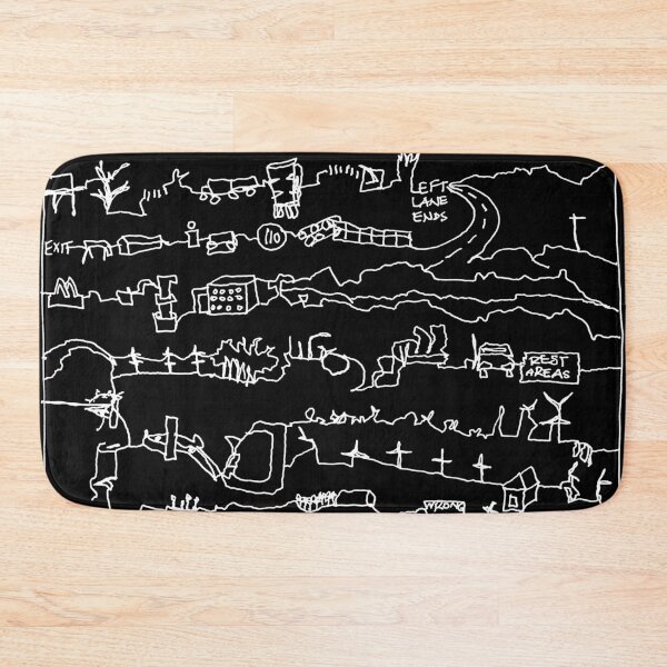 Item preview, Travelling Series - Highway Meditation (White Ink) designed and sold by Annie Edney.