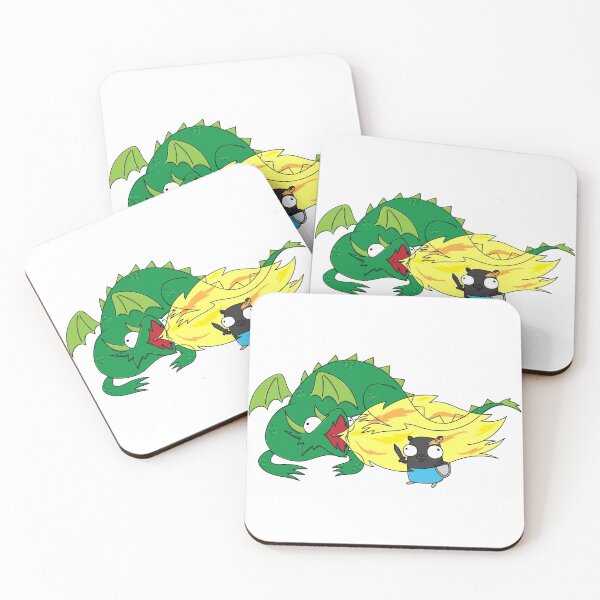 Item preview, Gopher vs Dragon designed and sold by MariaNinfa.