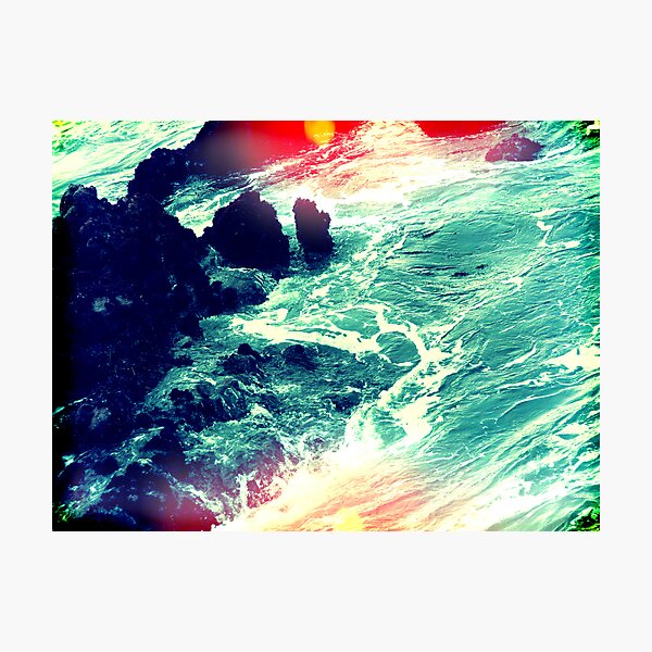 in your ocean i'm ankle deep Photographic Print