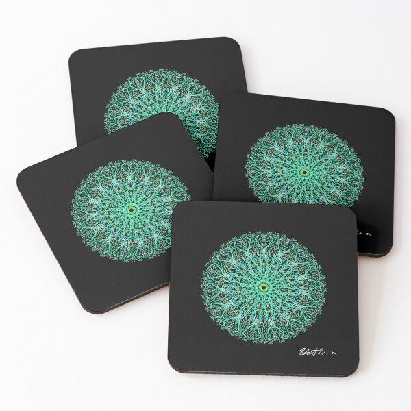 Item preview, Green Healing mandala 2002 designed and sold by RobiBNL.