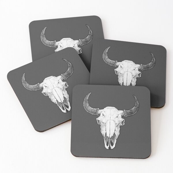 Item preview, Bison Skull designed and sold by Mossy Frog.