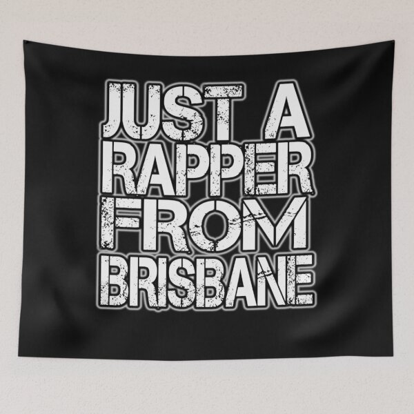 Item preview, Just A Rapper From Brisbane designed and sold by Kiwi-Tienda2017.