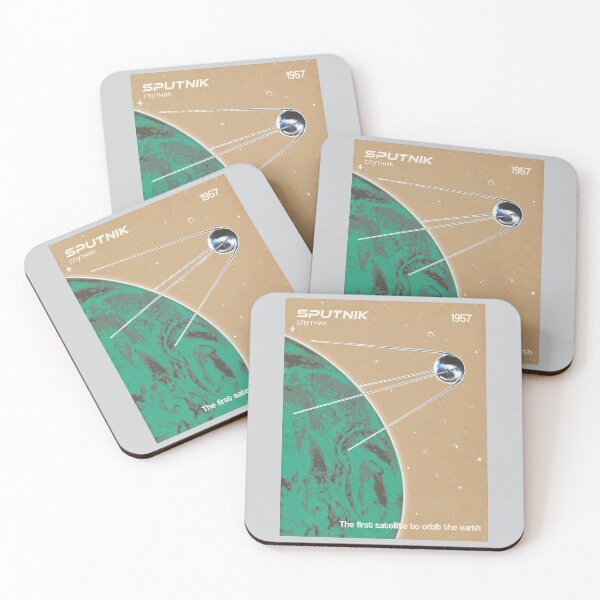 Item preview, Sputnik Poster Print designed and sold by Rachel Nagel.
