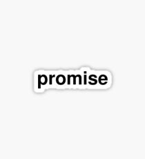 promise Sticker