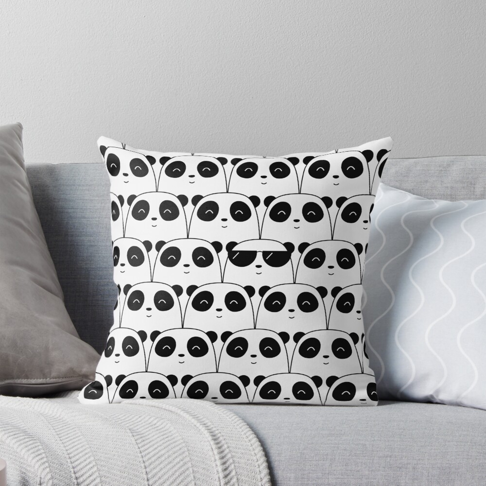 Item preview, Throw Pillow designed and sold by cartoonbeing.